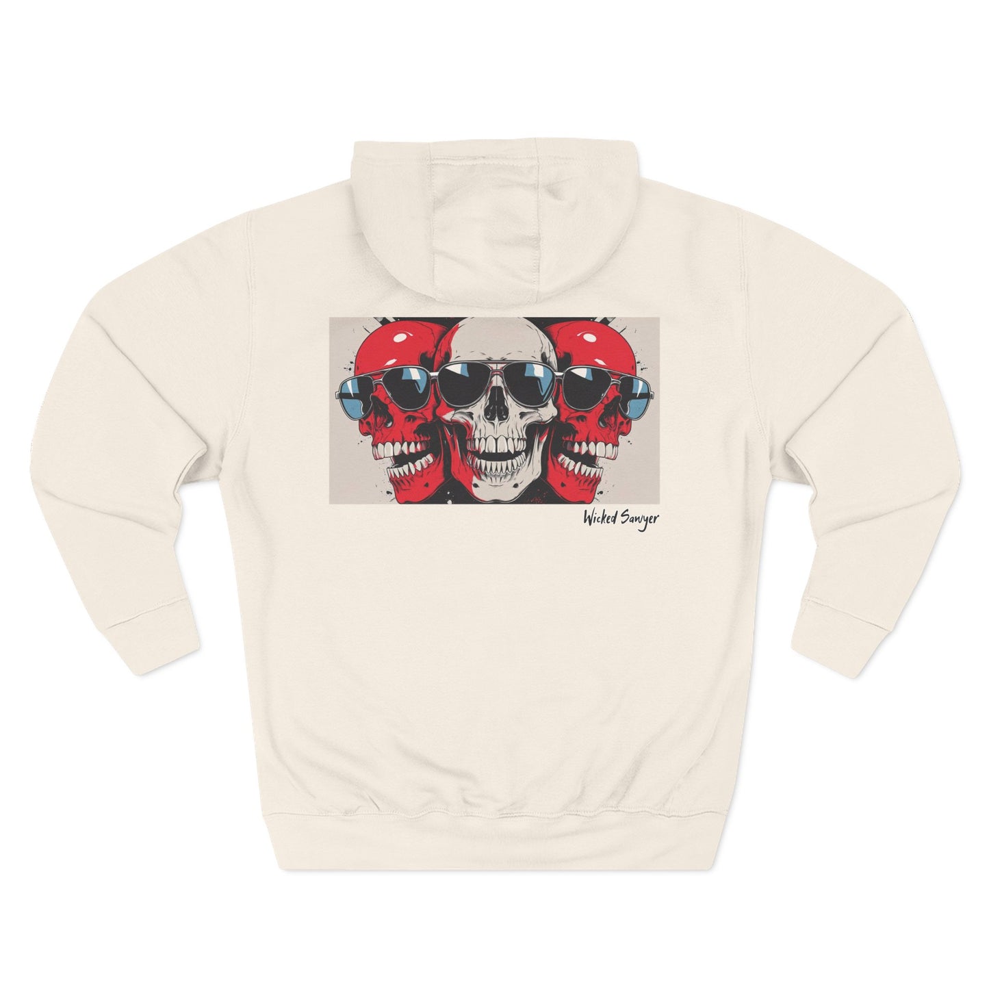 3 Skulls Hoodie