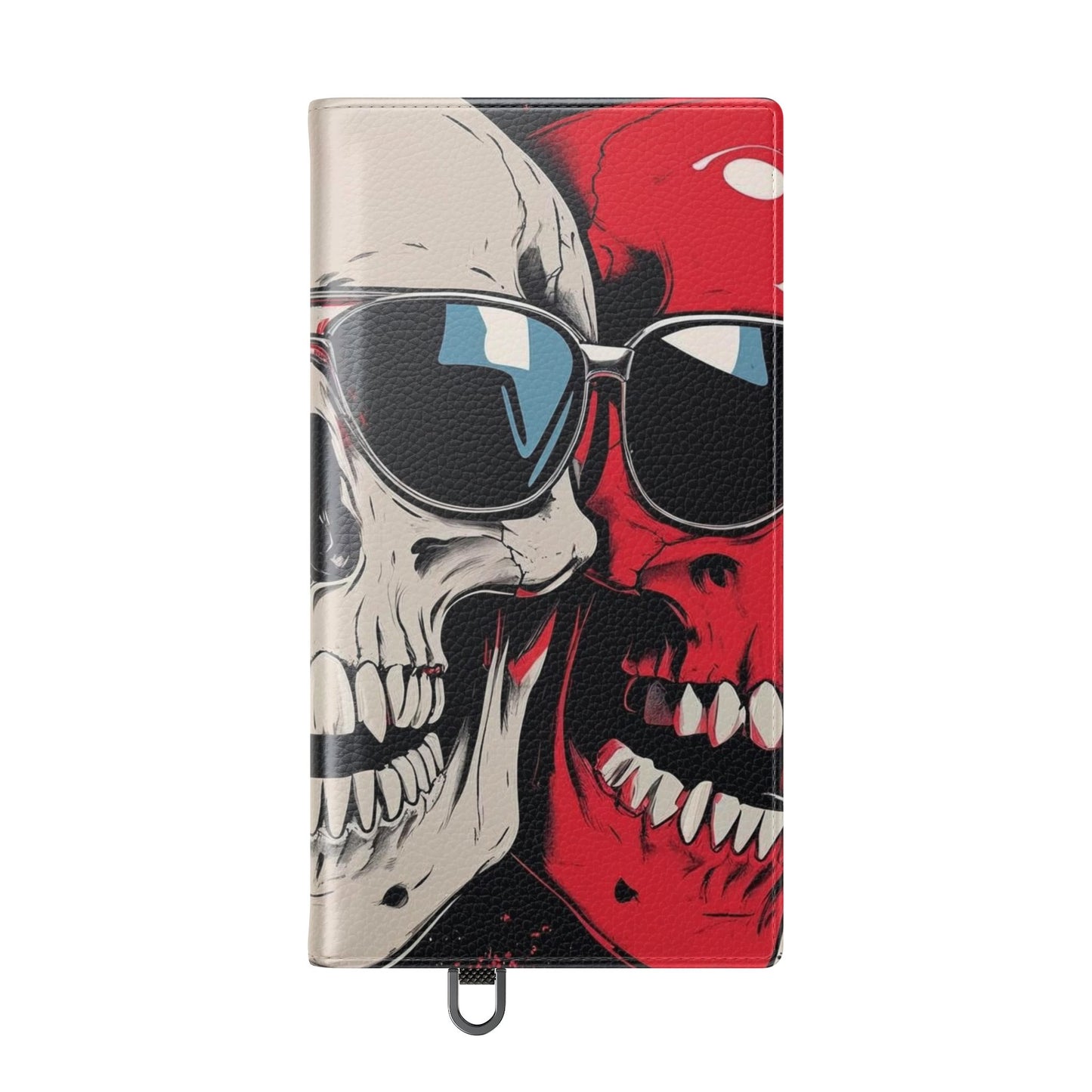 We Three Skulls Flip Case